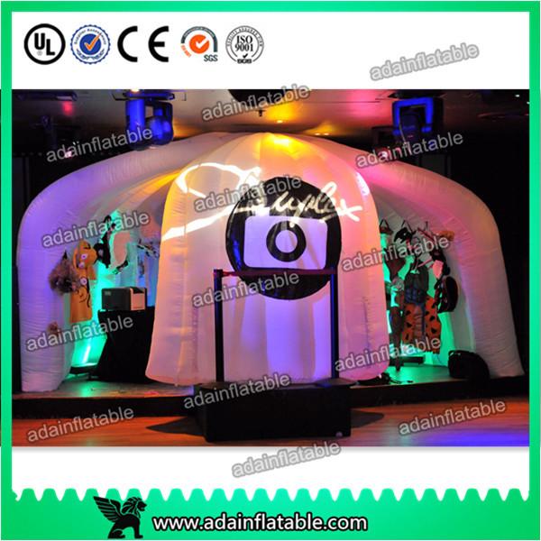 Cheap White Inflatable Igloo Photo Booth For Wedding Decoration for sale