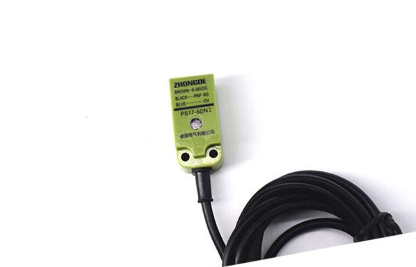 Cheap Square Safety Proximity Switch , Miniature Inductive Proximity Sensor for sale