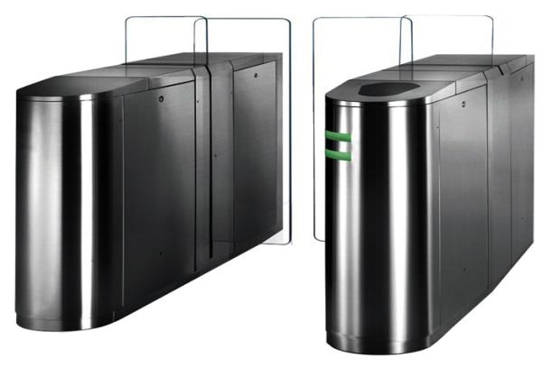 Cheap Electronic Sliding Access Control Turnstiles Turn Style Gate With Single / Bi - Direction for sale