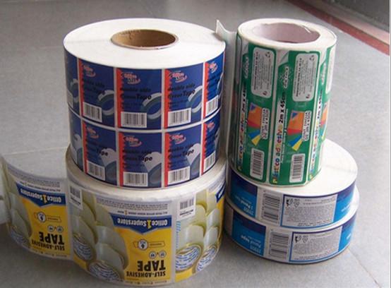 Cheap Custom Printed self adhesive label paper self adhesive labels manufacturers for sale