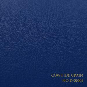 Cowhide Pattern PVC Coated Paper Certificate Binding Cover Color Customized