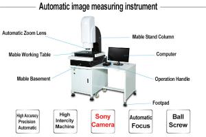 Color 1/3``CCD camera Optical Measuring Lab Test Machines Quick Measuring 2.0