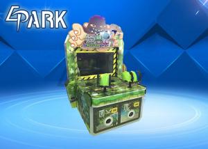 The Monster Comes Gun Shooting Push Coin Game Machine / Video Game Vending Machine