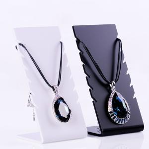 China L Shaped Style Acrylic Display Rack , Acrylic Counter Display Stands For Bracelets on sale