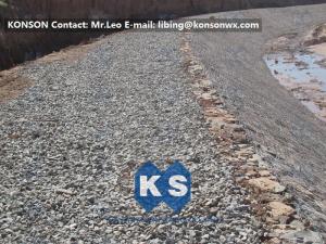 China Hexagonal Fence Gabion Basket / Gabion Wire Cages Rock Retaining Wall on sale