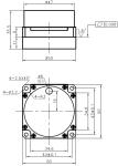 High precision gyroscope detects angular velocity in real time with weight ＜130g