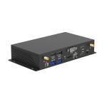Black Digital Signage Media Player Box Edge Computing Device Support RK3568