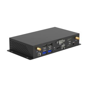 Best Black Digital Signage Media Player Box Edge Computing Device Support RK3568 android 11 OS wholesale