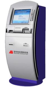 Best 32 Inch Full HD Self Check In Kiosk Airport With Passport Reader / Scanner wholesale