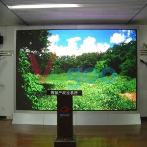 China Seamless P7.62 Indoor Full Color LED Display , Remote Control Video Wall Led Display on sale