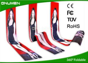 China Shopping Mall IP65 High Resolution LED Display Wall Video Screens 360 Degree Folded on sale