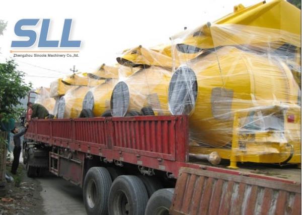 Cheap 350L Concrete Pan Mixer Machine Cement Mixer Machine Simple Structure for sale