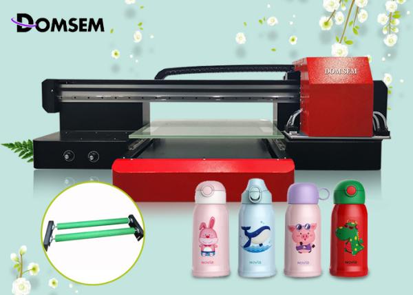 Cheap 400X600mm Large Format Flatbed Printer DOMSEM 3D Effect With Epson Printheads for sale