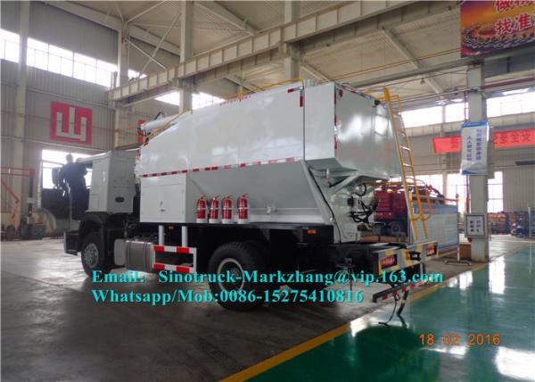High Speed 6/8/10T Mining Crushing Equipment Mobile Mixing Unit For Mining