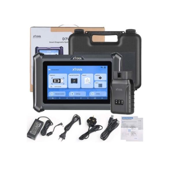 Cheap 2024 XTOOL D7W D7WIFI Bi-directional All Systems Diagnostic & Key Programmer Support ECU Coding CAN FD & DOIP 40+ Servic for sale