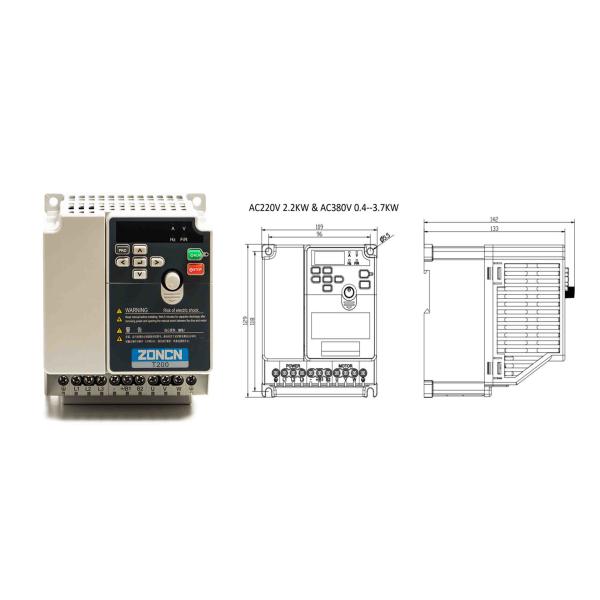 Cheap Variable Speed Drives Variable Frequency Inverter 380V 3.7KW 5HP for sale