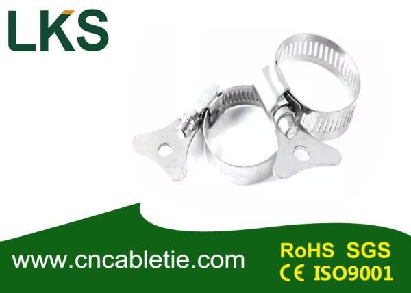 Cheap Custom Miniature Hose Clamp With Thumb Screw for sale