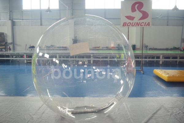 Cheap Clear TPU Inflatable Water Walking Ball With Durable Tizip Zipper for sale