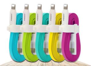 Best Pisen colored lightning USB cable for Iphone Xs Max/XR/X(S)/8(plus)/7(plus)/6S(plus)/6(plus)/5(S,C)/Ipad air/mini wholesale