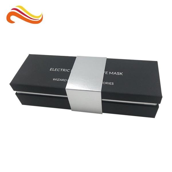 Cheap Black Color Keepsake Wrapping Paper Box Customized Logo With ROSH Certification for sale