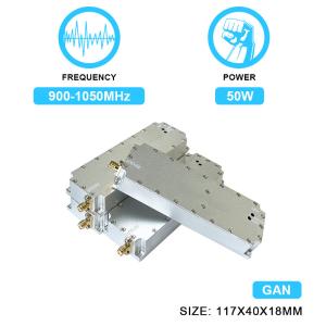 50W 900-1050MHz PA Power Amplifier Signal Blocking Device Anti Drone Fpv Uav Drones Module with GaN and Isolation Protector