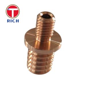 Cnc Turning Machine  Cnc Metal Brass For Sensor Connector