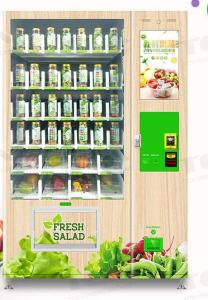 Unmanned Service Automatic Fresh Salad Vending Machine With Lift System