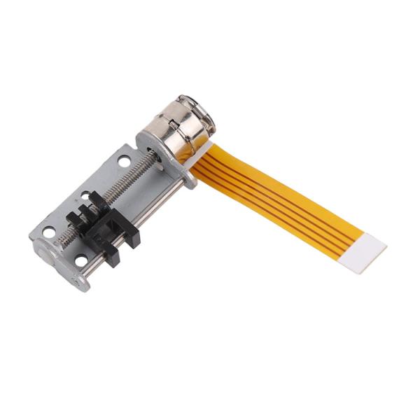 Cheap Voltage 3.3-5 V DC Slider Stepper Motor With Linear PM Stepper Motor 8 Mm Diameter for sale