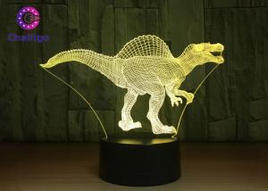 Best RGB 3D Dinosaur Night Light Touch Screen Spinosaurus Thanksgiving Gifts wholesale