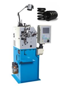 Serpentine Spring Maker Machine 550 Pcs/Min , Automatic Oiling Wire Winding Equipment