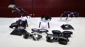 Mirror Glasses Leopard Print Cloth Accessories Conversation Navigation Open style multi-function Voice control AI Glasses