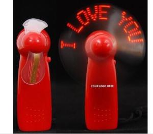 Led flashing fan