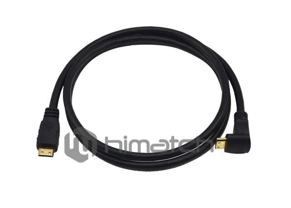 Cheap Professional Ultra Slim HDMI Cable  Hdmi C To Hdmi C 1080P FHD For Portable Devices for sale