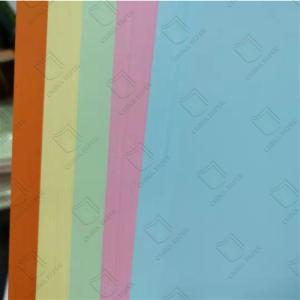 Assorted Vibrant Color Custom Color Paper/Board For Gift Use