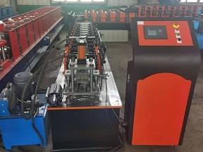 Cheap Roller Shutter Slat Roll Forming Machine With Customized Embossing Design for sale