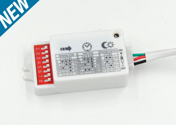 Cheap 12v DC Microwave Motion Senosr With 5vdc Signal Output , Long Range Motion Sensor for sale
