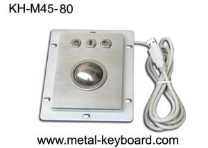 USB Port Industrial Trackball Pointing Device Dust Proof With 3 Mouse Buttons