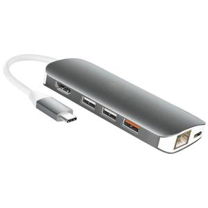 Best 7 in 1 USB Type-c HUB type USB-C Adapter for MacBook Pro 2018/2017/2016 wholesale