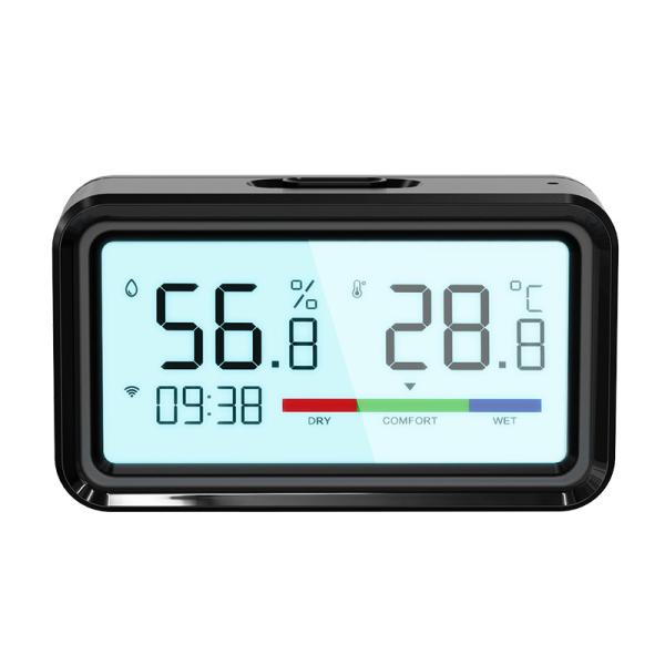 Tuya ZigBee Hygrometer and Thermometer Sensor, Wireless Remote Monitoring via