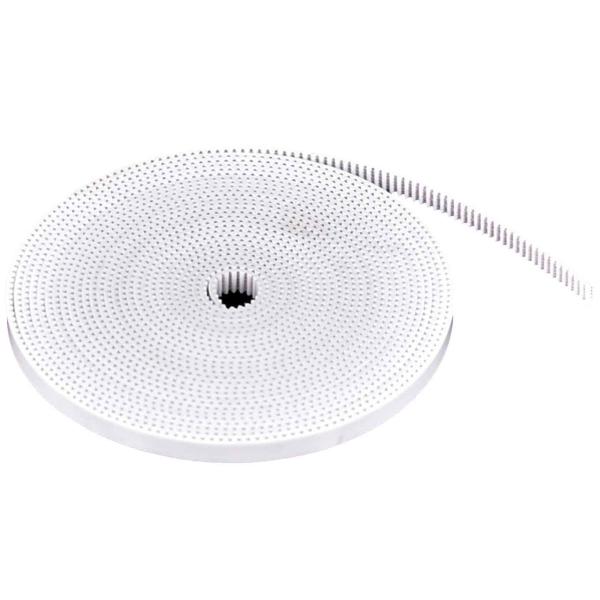 Cheap White Black Width 6mm 2 PU Open Timing Belt GT2 10mm With Steel Core for sale