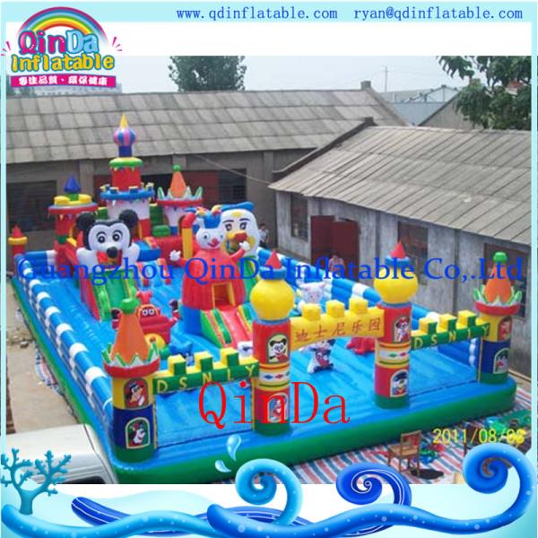 Cheap QinDa Inflatable PVC inflatable castle ,bouncy castle ,jumping castle for sale
