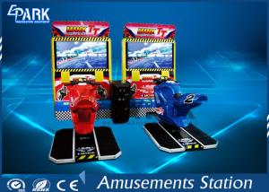 China HD LCD Coin Operated Arcade Machines TT Motor Racing Simulator on sale