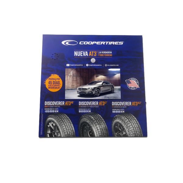 Cheap Custom Paper Display Printed Cardboard Display Stand With Back Frame for sale