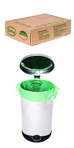 Hot Sale Compostable Disposable Biodegradable Plastic Garbage Bag, Eco Compostible Bio Degradable Bags