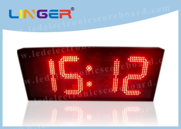 Cheap IP65 Waterproof LED Countdown Timer With GPS IR Remote OEM / ODM Available for sale
