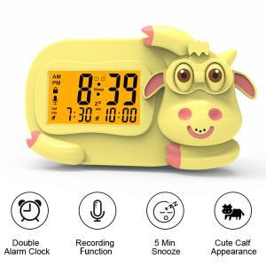 China 1.1lbs Eco friendly Sleep Trainer Clock with Sensor Activated LED Lighting on sale