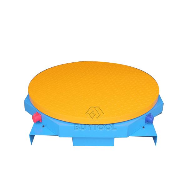 Cheap Low Profile Manual Pallet Wrapping Turntable Machine Pedal Switch for sale