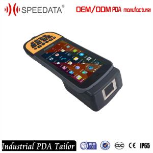 Best Fingerprint Scanner Industrial PDA Android OS Wifi Bluetooth Touch Capacitive Screen wholesale