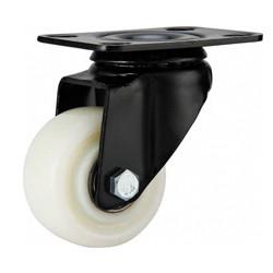 Cheap light duty 2" swivel white PP caster , 2.5 inch, 3 inch PP swivel castor, double ball bearing caster for sale