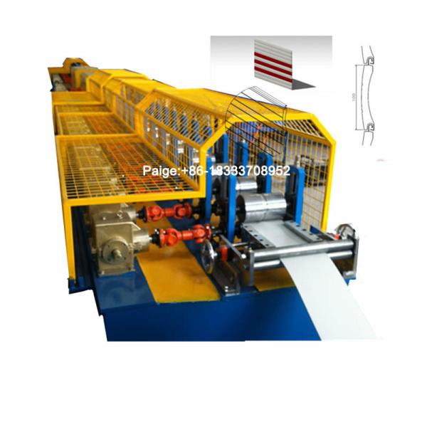 Cheap Double Slat Shutter Door Roll Forming Machine PLC Automatic Rolling Shutter Machine for sale
